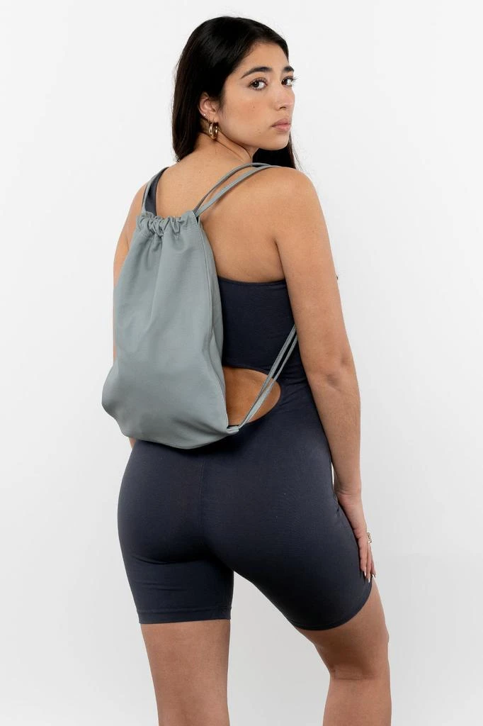 Los Angeles Apparel RLH3414 - Unisex Leather Drawstring Backpack 16