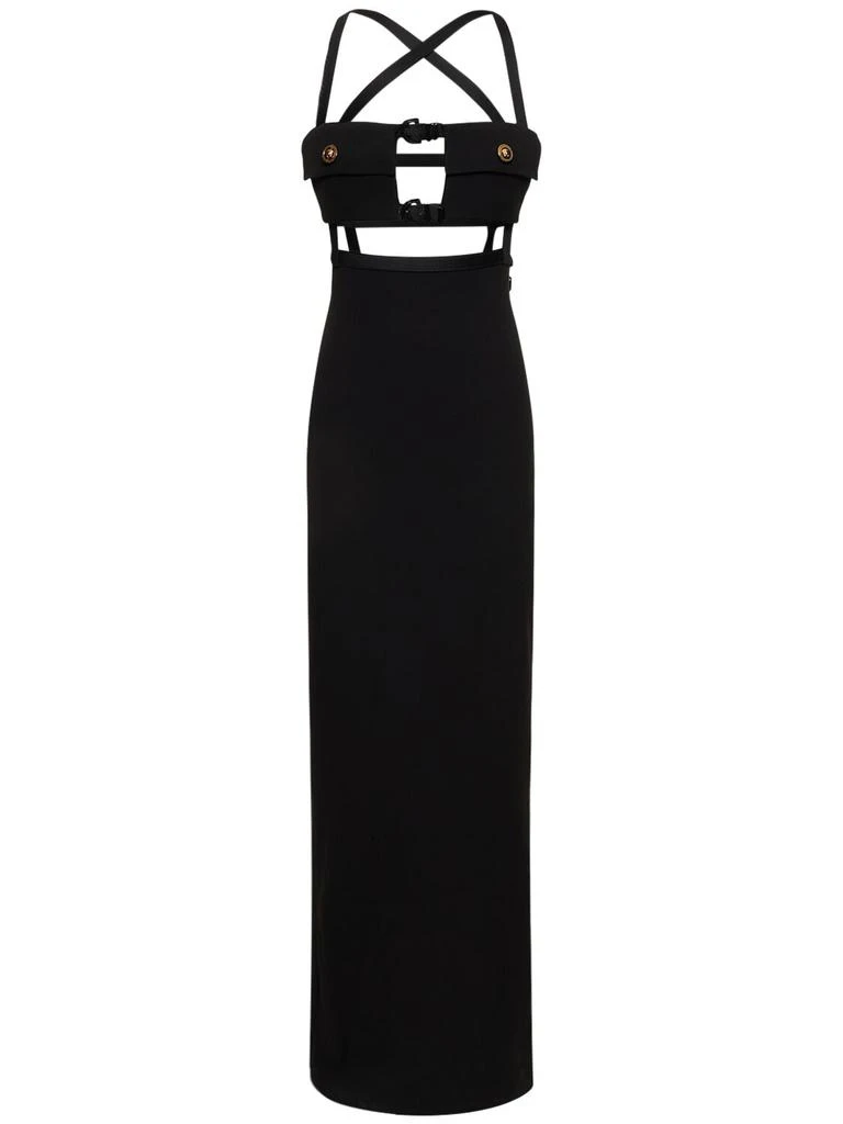 Dua Lipa Cutout Cady Long Dress  On Sale Now with Up to 71% Off | Discover  Exclusive Deals & Savings at BeyondStyle  Authentic Versace women|female  with Limited-Time Discounts, Free Shipping,