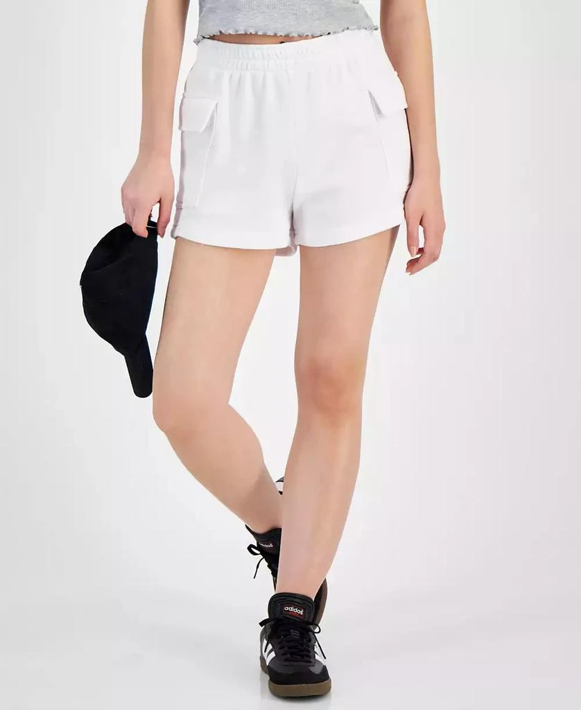 Grayson Threads, The Label Juniors' Cargo Sweat Shorts 1