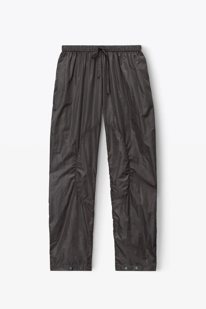 Alexander Wang articulated track pant in crisp nylon 2
