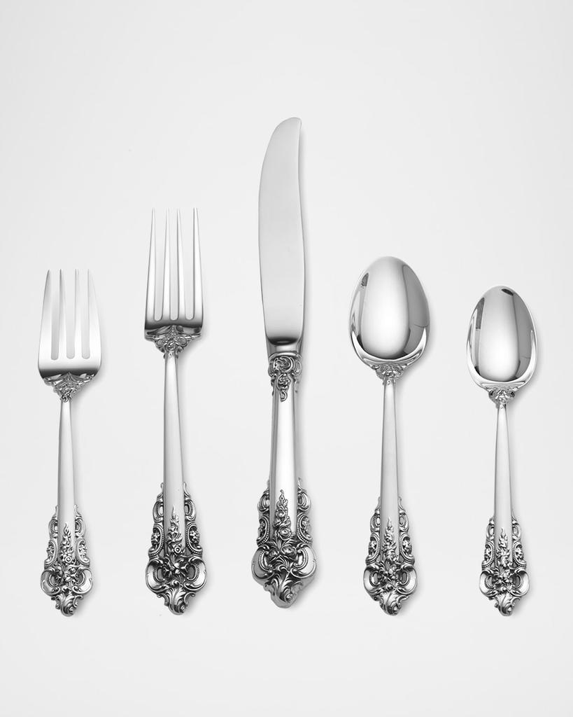 Wallace Silversmiths Grande Baroque 5-Piece Dinner Setting