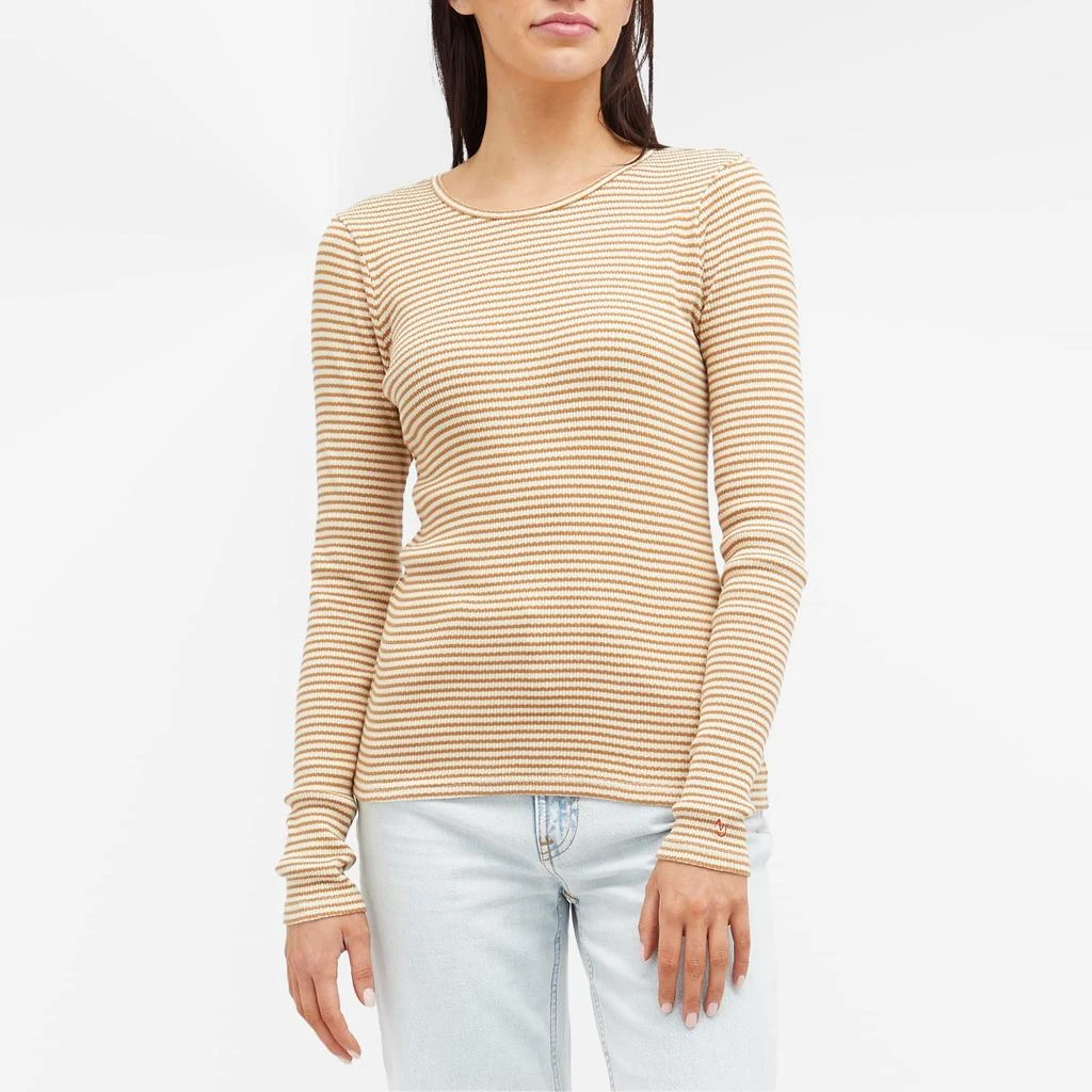 Nudie Jeans Nudie Striped Rib Top 2