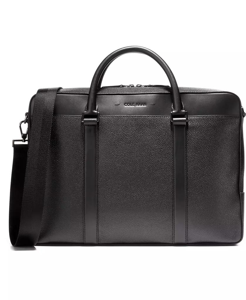 Cole Haan Triboro Medium Leather Briefcase Bag