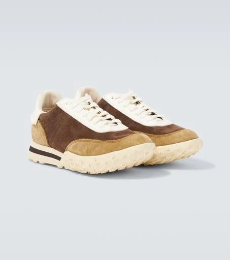 VisVim Hospoa Runner suede sneakers 5