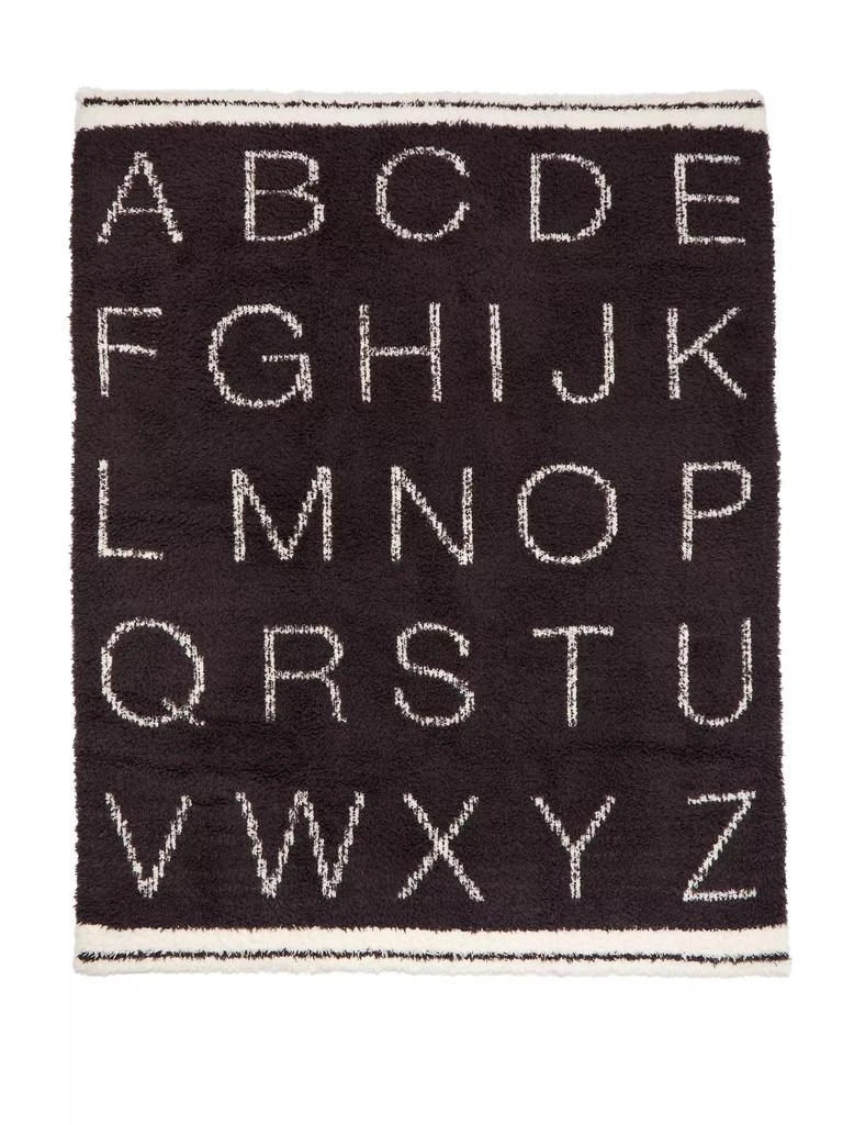 Barefoot Dreams Cozychic Alphabet Stroller Blanket 1