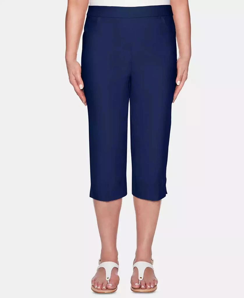 Alfred Dunner Missy Women's Classics Allure Clam Digger Capri Pants 1