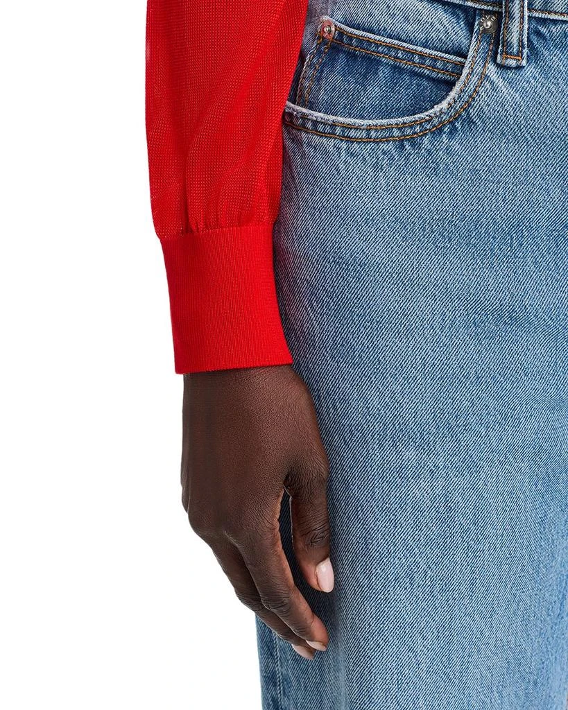 Alexander Wang Cropped Cardigan Sweater 5