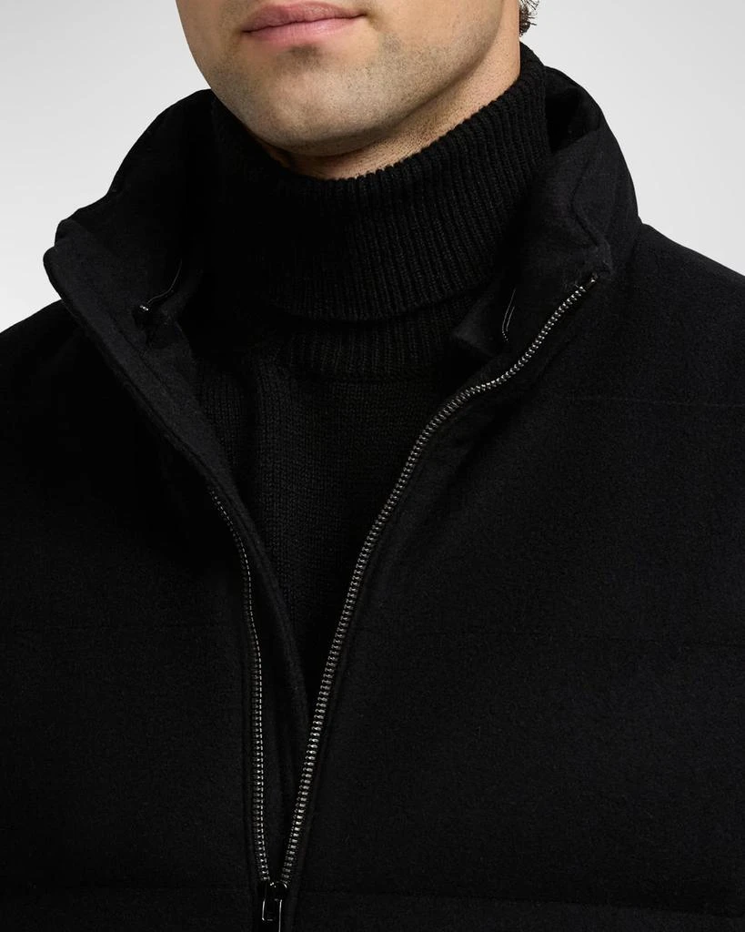 Ralph Lauren Men's Shearling-Trim Down Vest 5