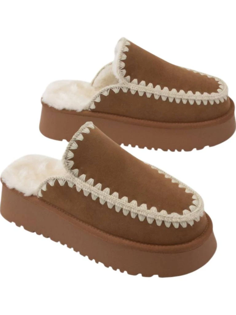 Ccocci Ccocci - WOMEN'S AMBER FUR LINE CROCHET SLIPPER SHOE 1