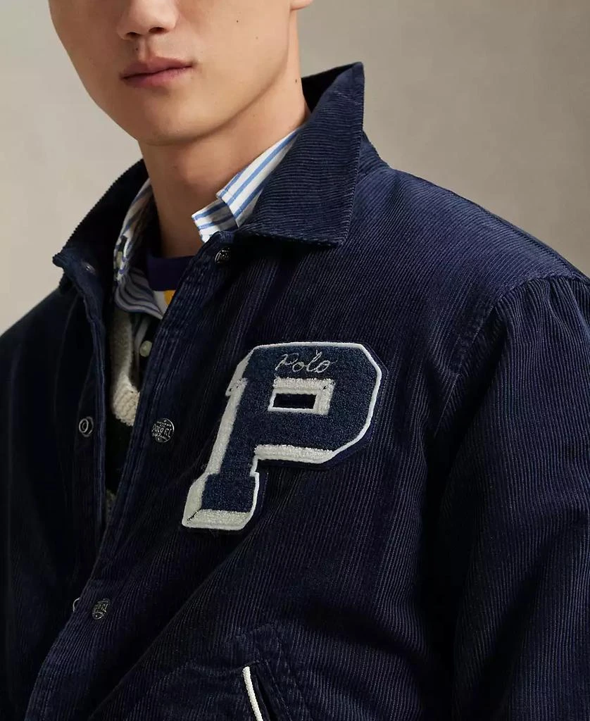 Ralph Lauren Men's Corduroy Letterman Jacket 3