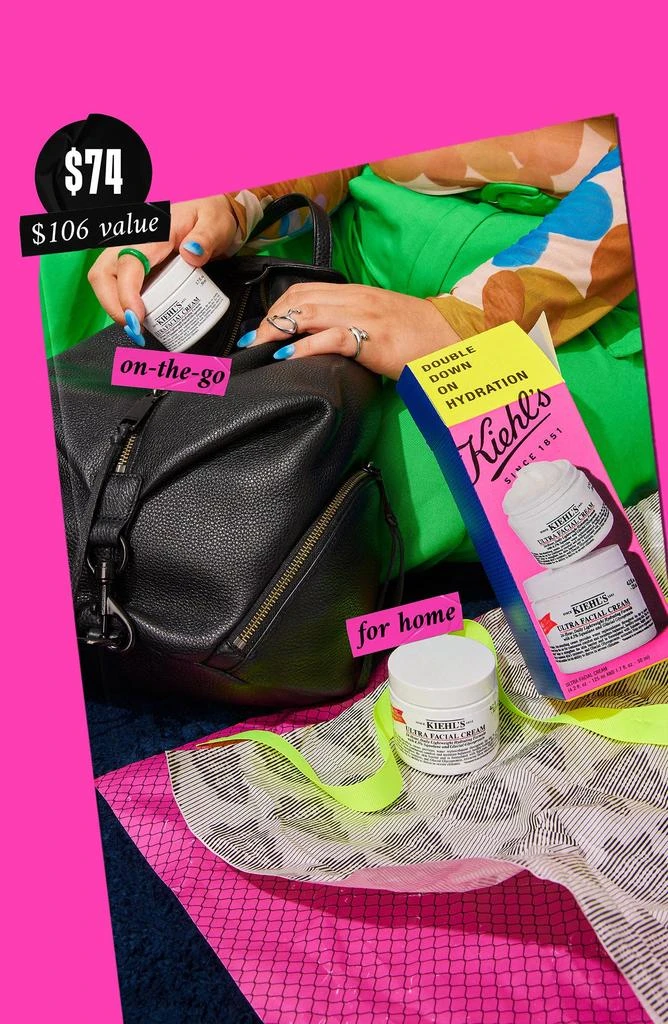 Kiehl's Ultra Facial Cream Home & Away Duo $106 Value 8