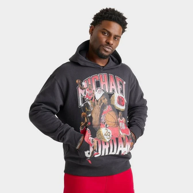 Jordan Men's Jordan Flight Essentials Photo Graphic Fleece Pullover Hoodie 1