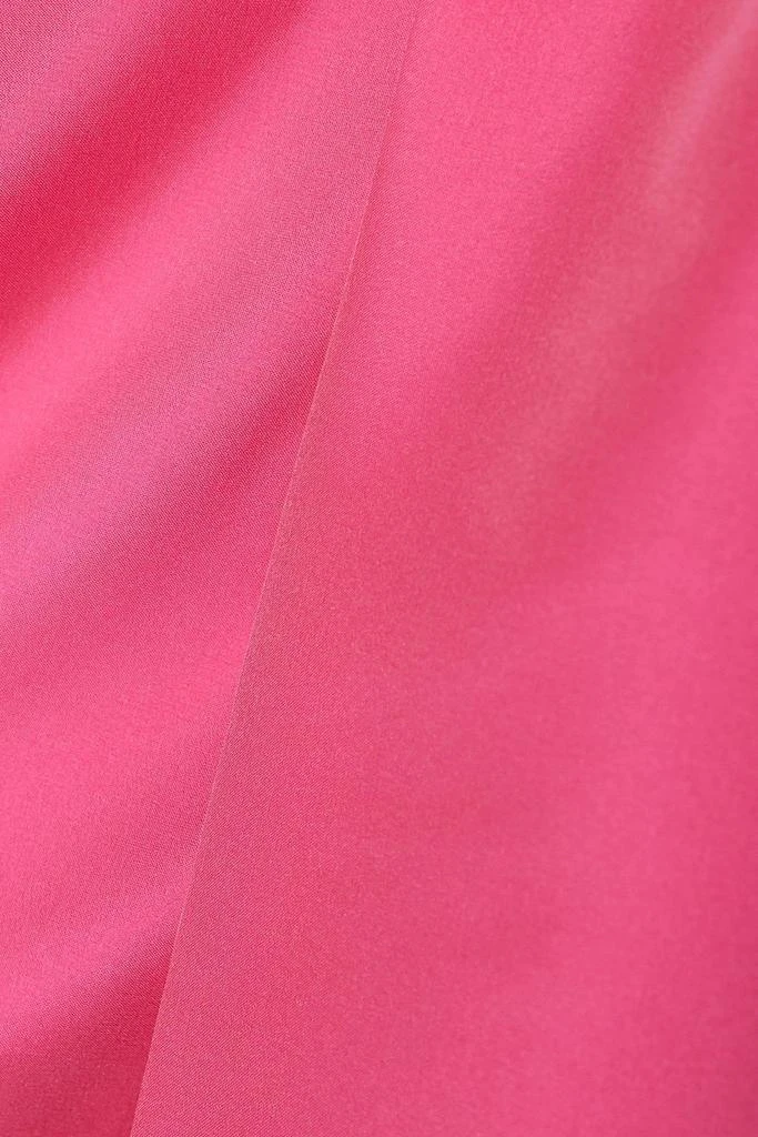 Bernadette Bernard bow-detailed taffeta mini skirt 4