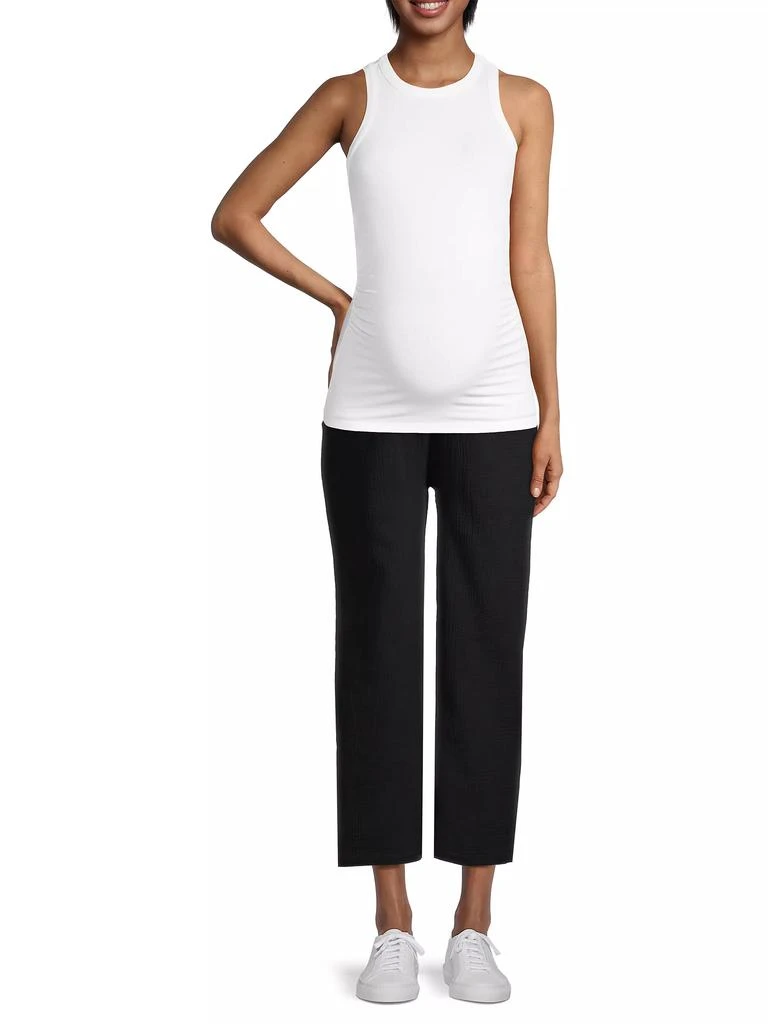 Nom Maternity Remy Cotton Cropped Pants 2