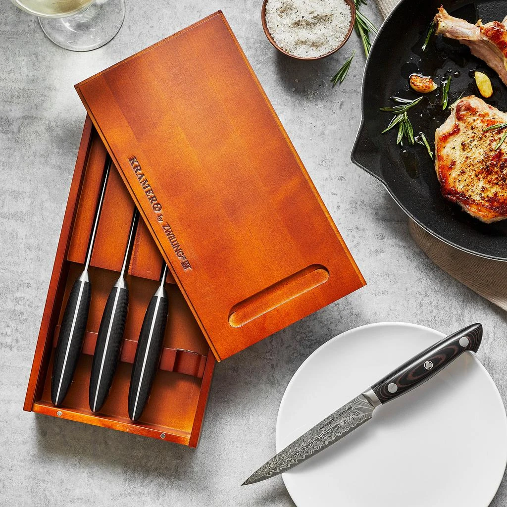 ZWILLING KRAMER by  EUROLINE Damascus Collection 4-pc Steak Set 4