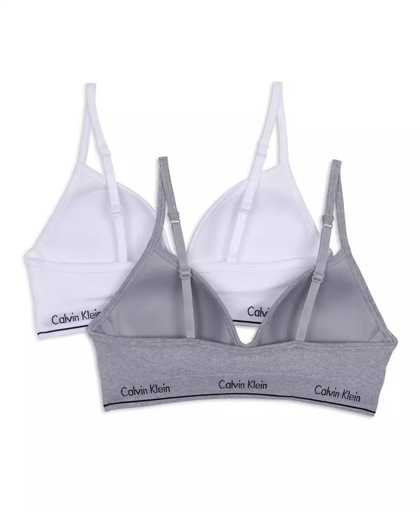 Calvin Klein Big Girls Seamless Hybrid Bra, Pack of 2