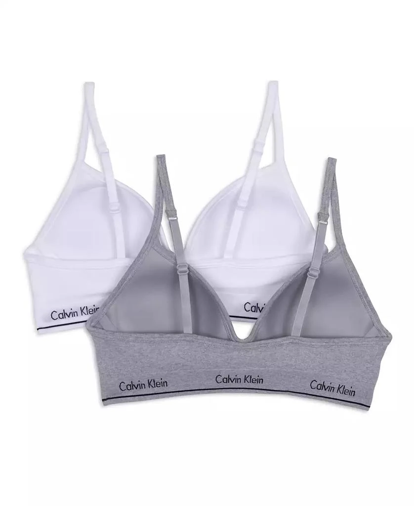 Calvin Klein Big Girls Seamless Hybrid Bra, Pack of 2 2