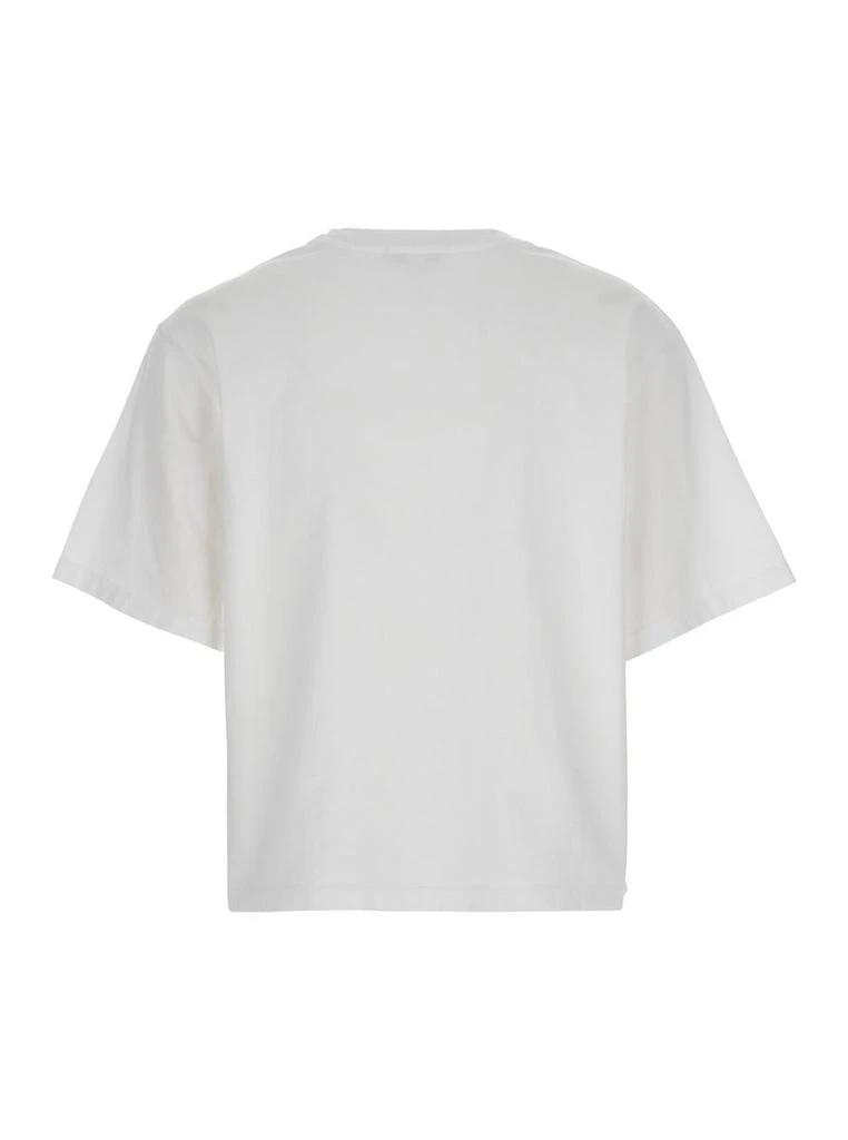 AGOLDE 'Sulma' White Crewneck T-Shirt In Cotton Woman 2