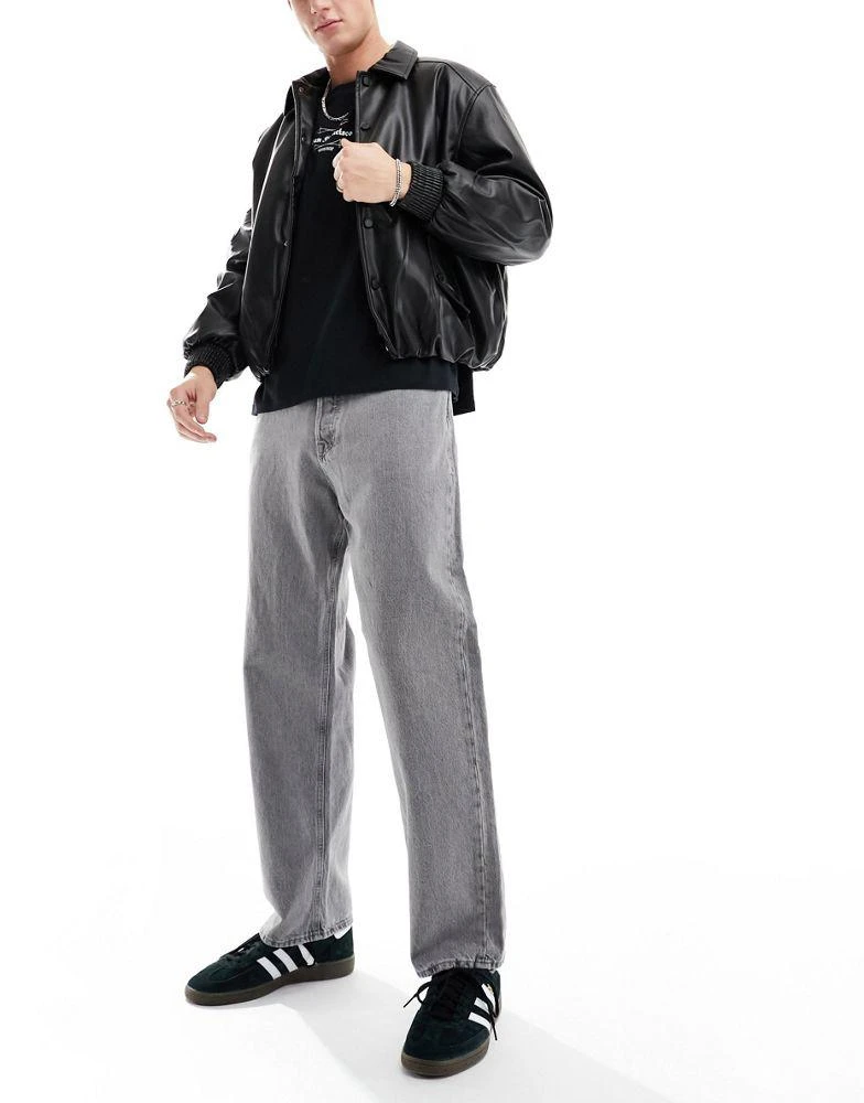 Jack & Jones Jack & Jones Alex baggy jeans in grey 1