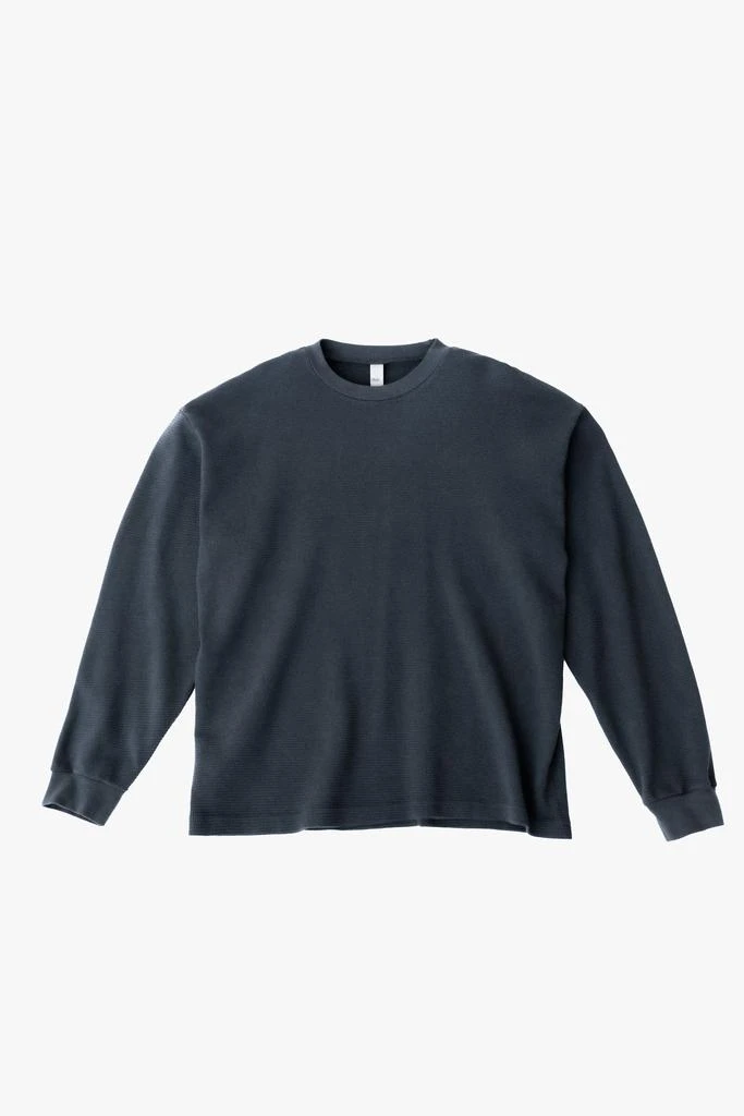 Los Angeles Apparel TX407GD Unisex - Long Sleeve Heavy Thermal Crew Neck 14