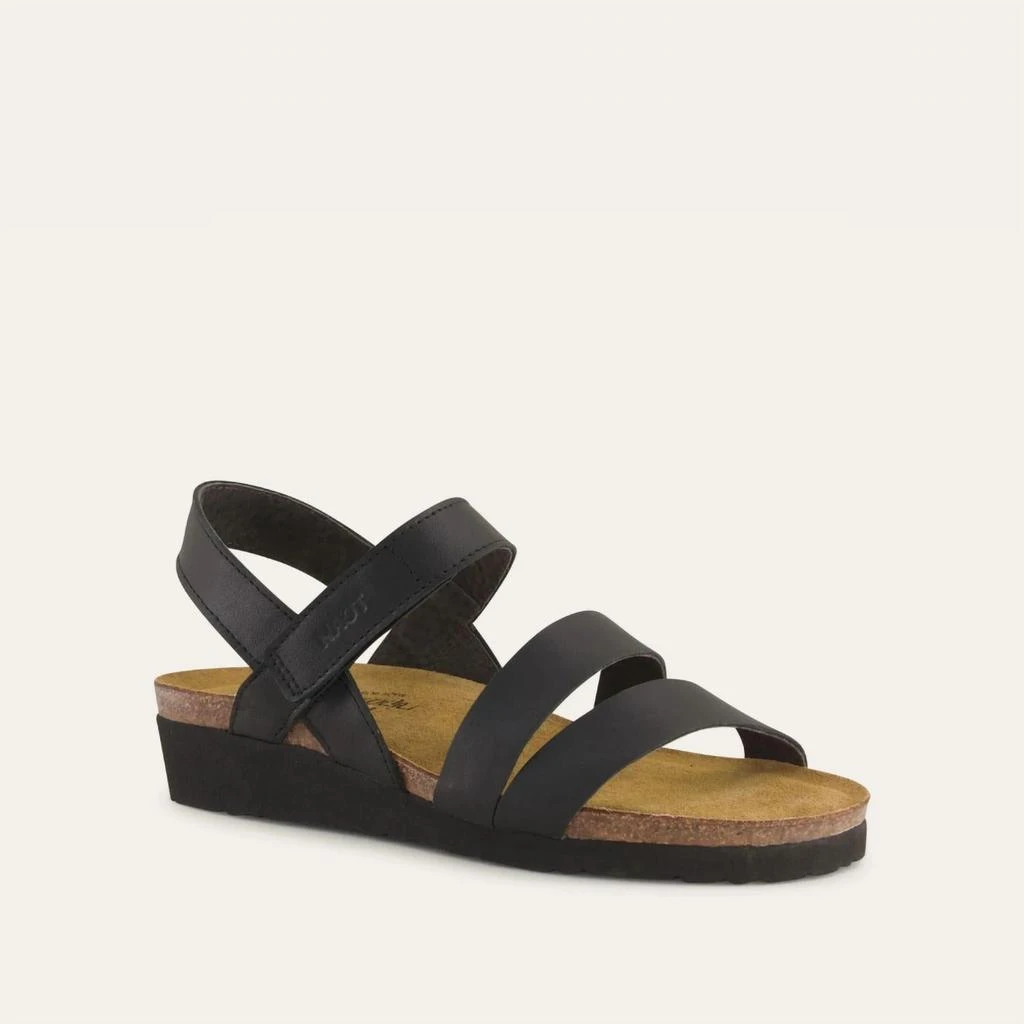 Naot Women's Kayla Sandals In Black Matte Leather 2