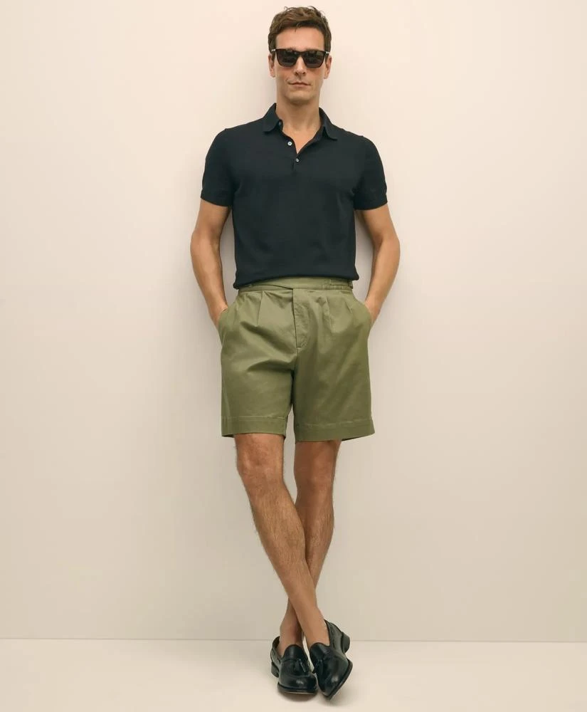 Brooks Brothers 8" Cotton Ghurka Shorts