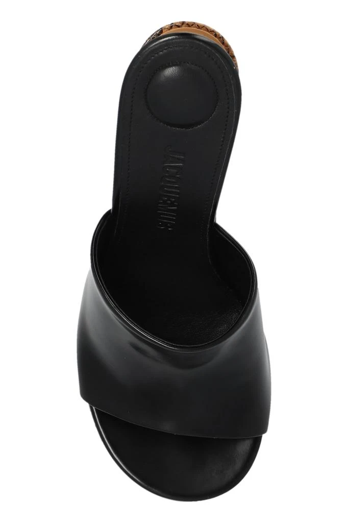 Jacquemus Heeled Slippers `Les Doubles` 6