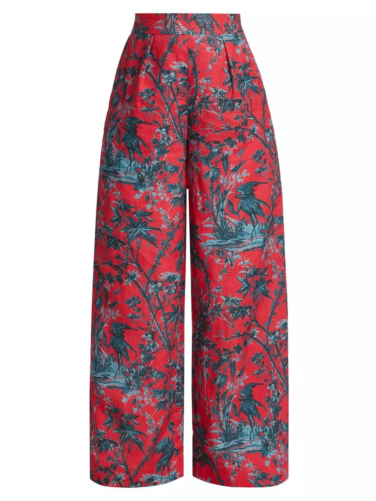 Cara Cara Josephine Linen Wide-Leg Pants 1