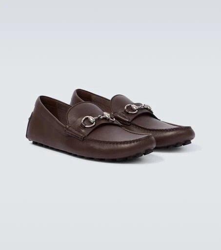 Gucci Horsebit leather driving shoes 5