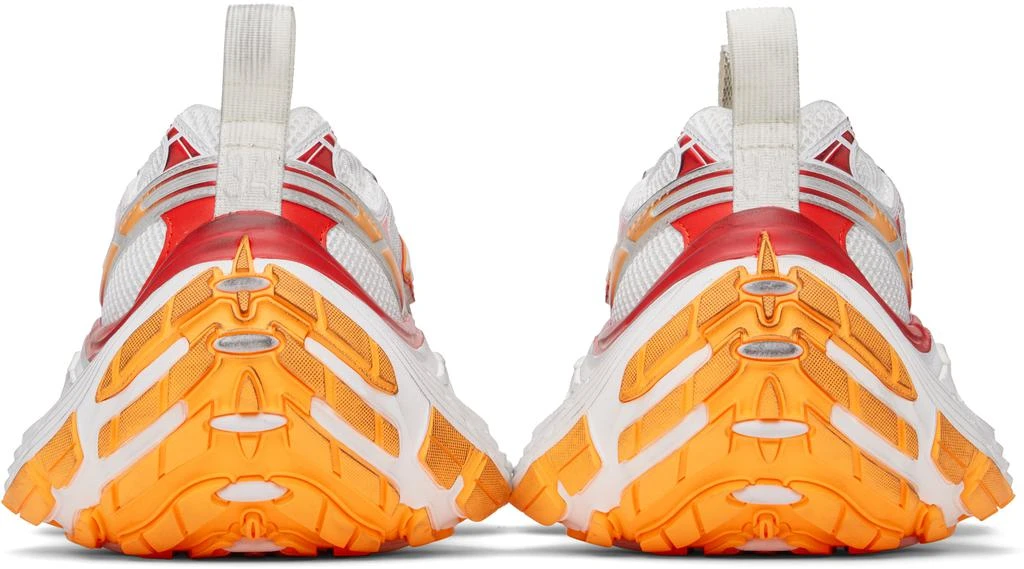Balenciaga White & Orange 10XL Sneakers 2