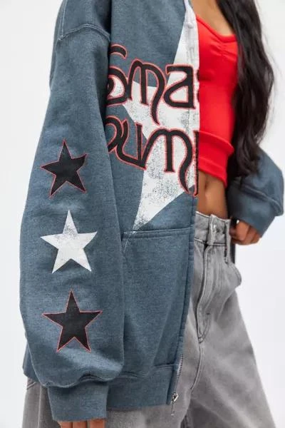 Urban Outfitters Smashing Pumpkins Graphic Zip Up Hoodie Sweatshirt 3