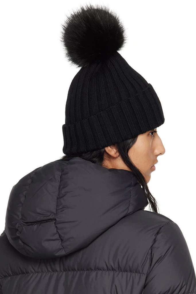 Moncler Black Pom Pom Beanie 3