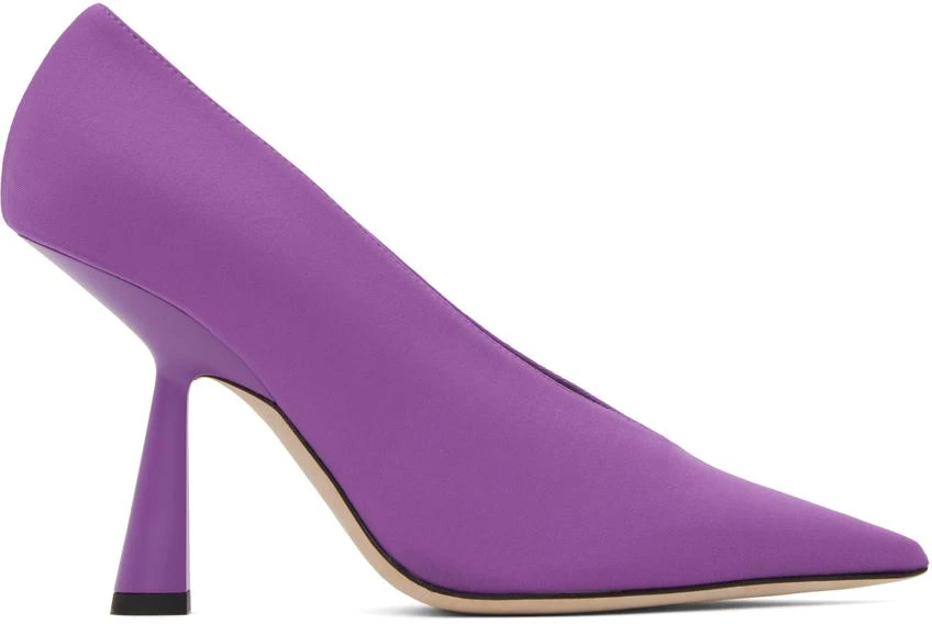 Jimmy Choo Purple Maryanne 100 Heels 1