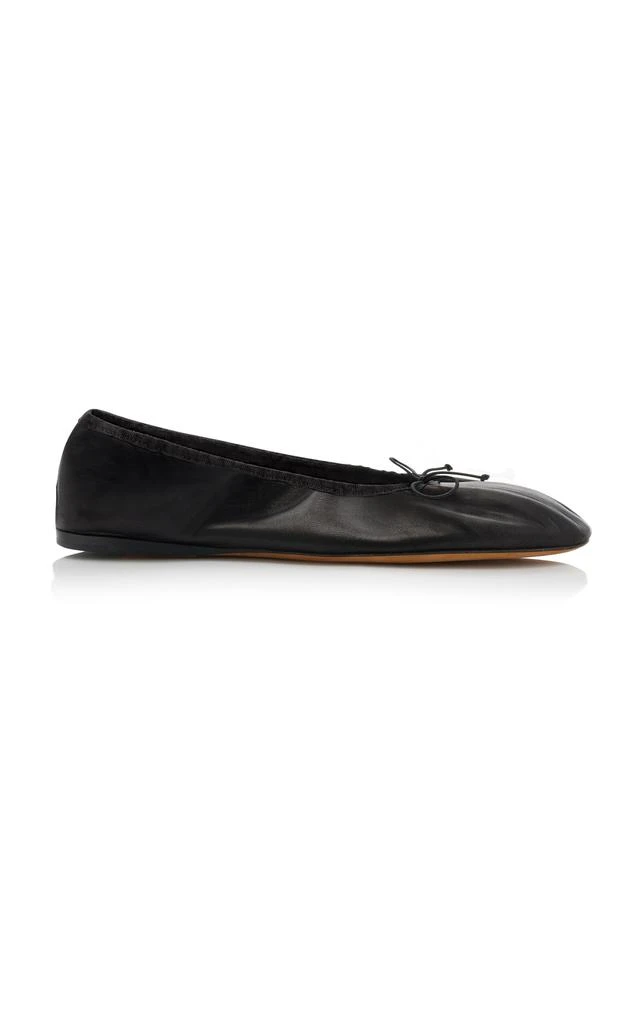The Row The Row - Awar Leather Ballet Flats - Black - IT 38 - Moda Operandi 1