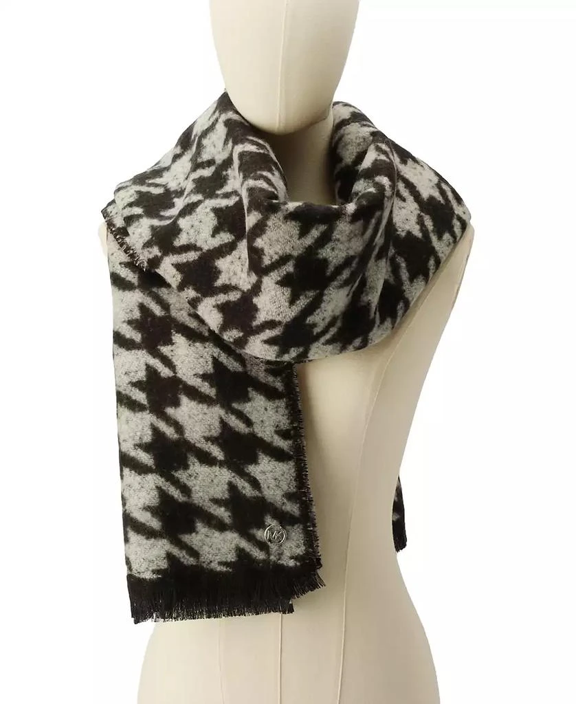 Michael Kors MICHAEL Women's Houndstooth Wrap Scarf 2