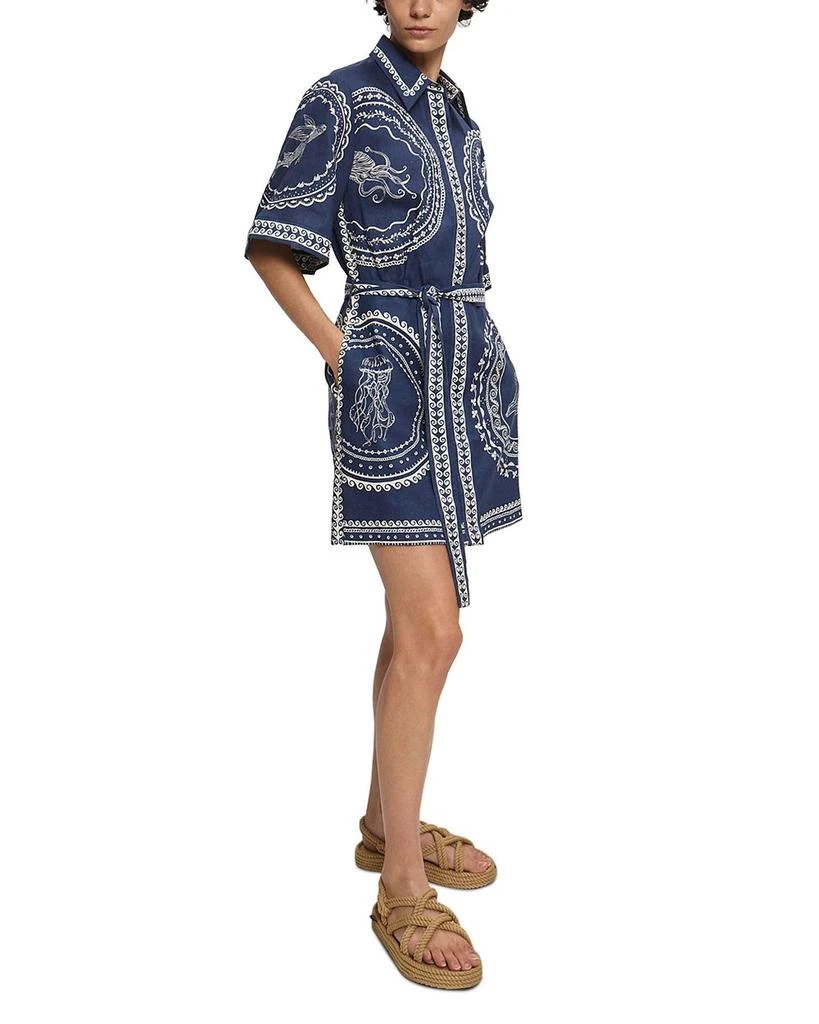 ALÉMAIS Oceane Linen Mini Dress 3