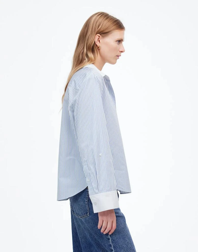Madewell Easy Y-Neck Button-Up Shirt 3