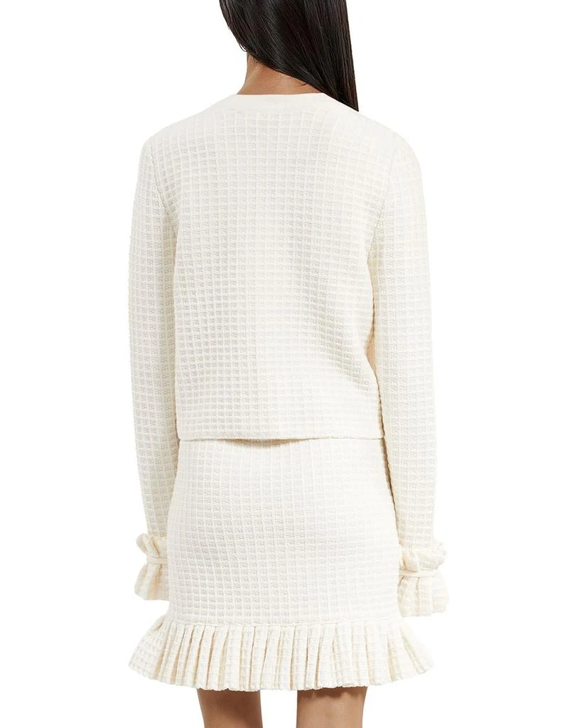 The Kooples Textured Ruffle Cuff Cardigan 3