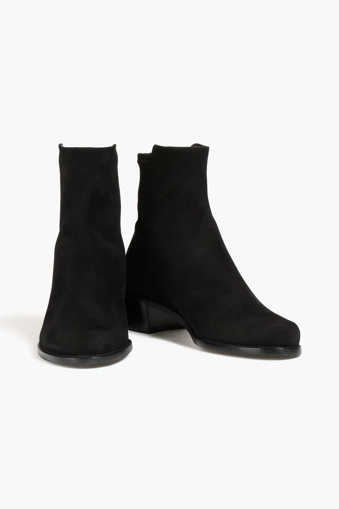 Stuart Weitzman Easyon Reserve microstretch and suede ankle boots 2