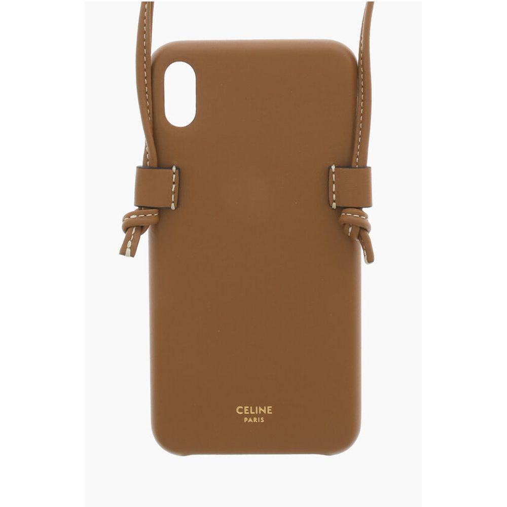 Celine Celine Leather Xs Max Iphone Case