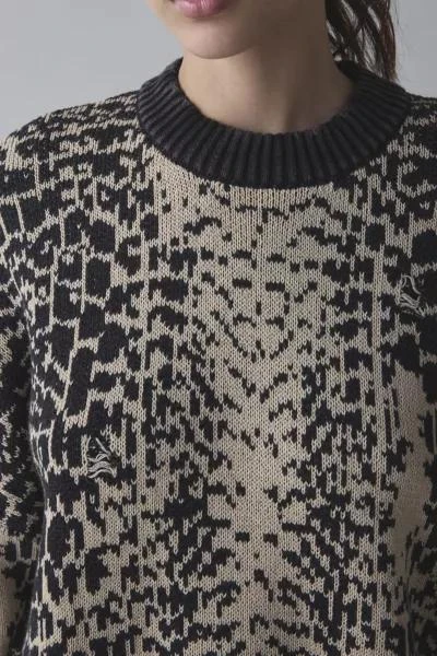 The Ragged Priest The Ragged Priest Croc Print Oversized Sweater 3
