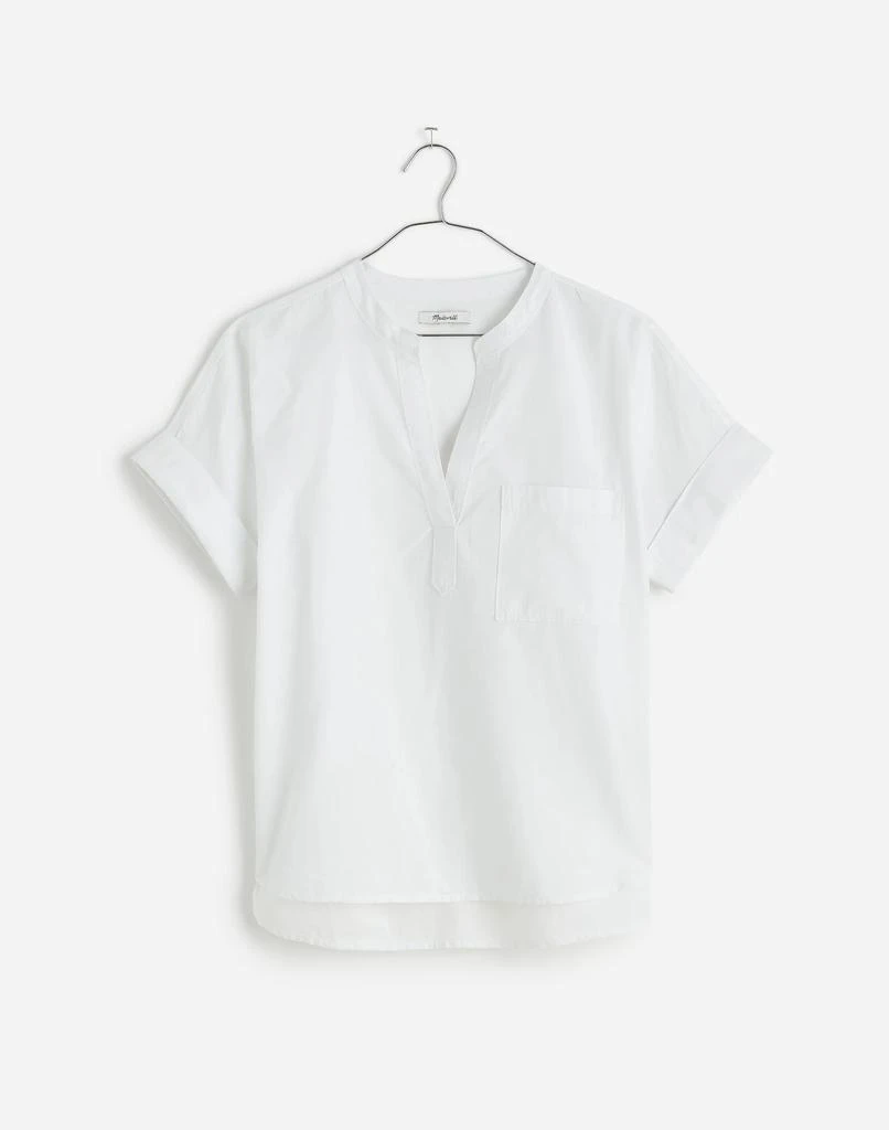 Madewell Lakeline Popover Shirttail Top 6