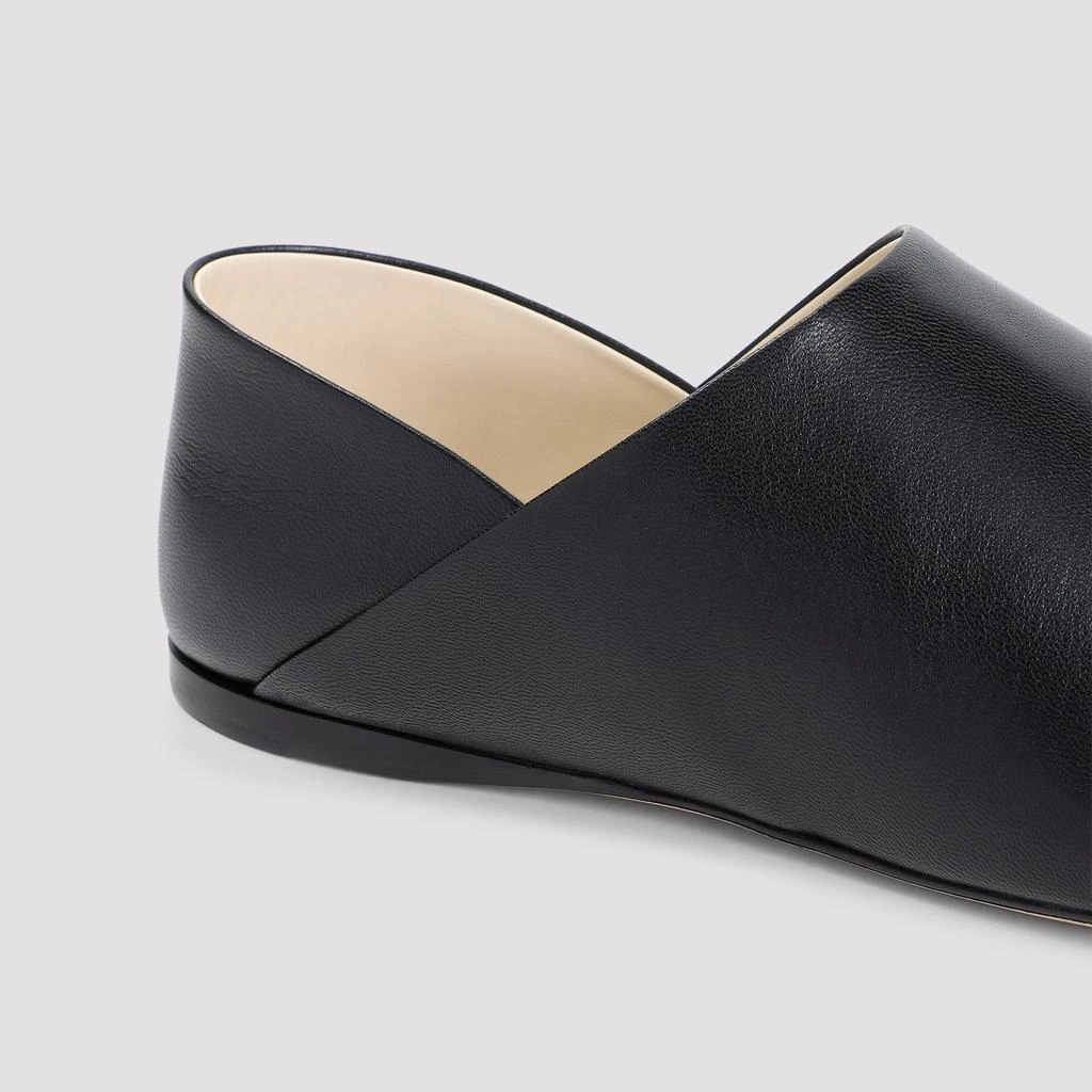 Loewe Black Toy Goat Skin Slippers 6