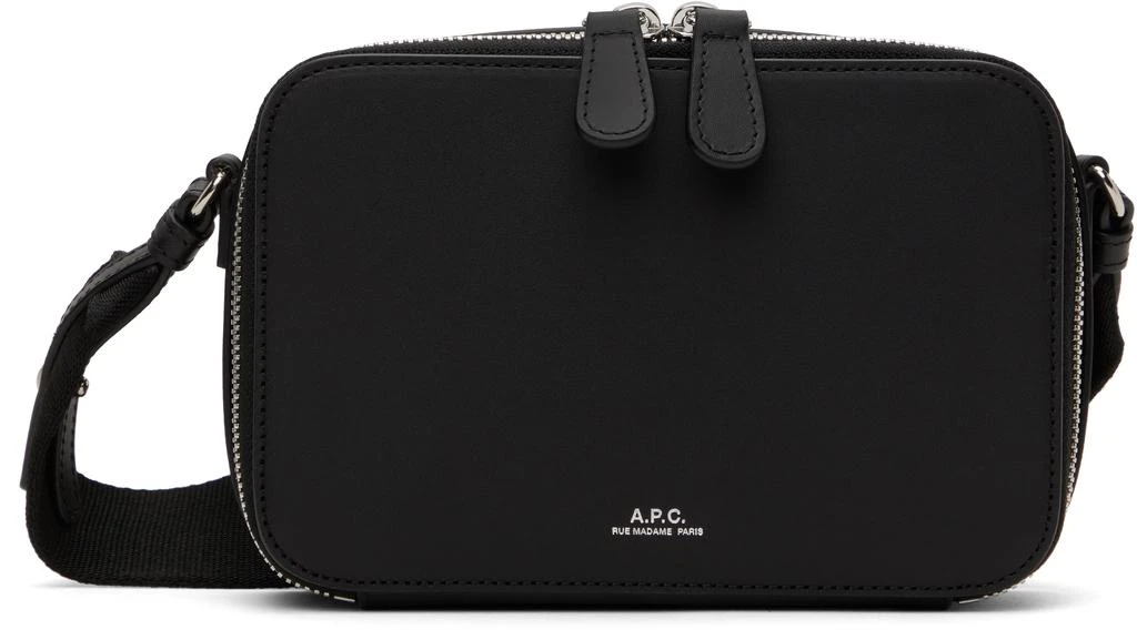 A.P.C. Black Soho Camera Bag 1