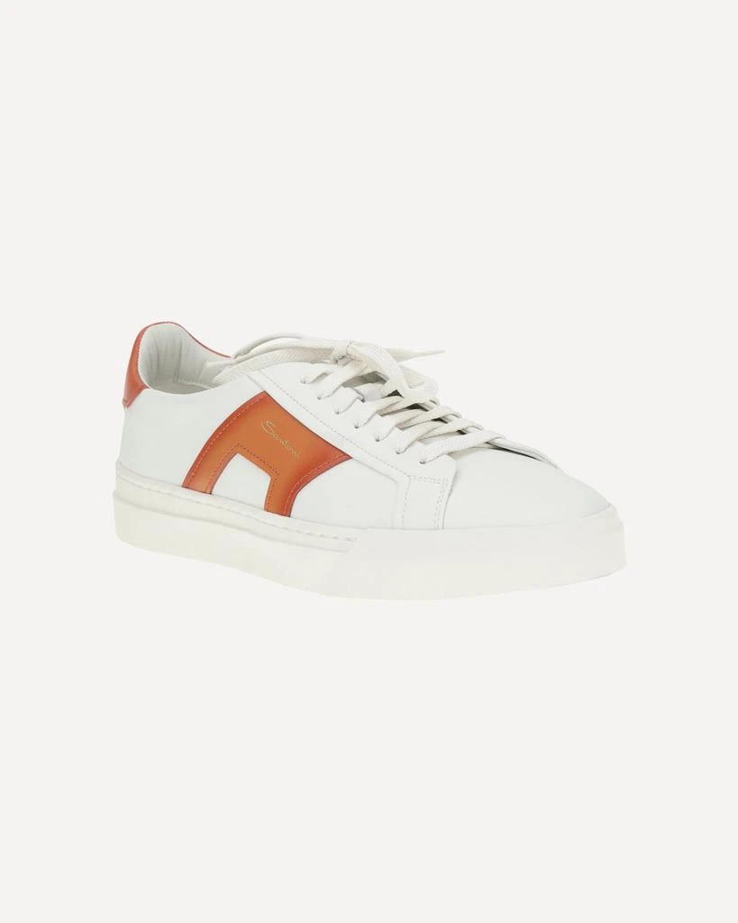 Santoni Leather Sneakers 4
