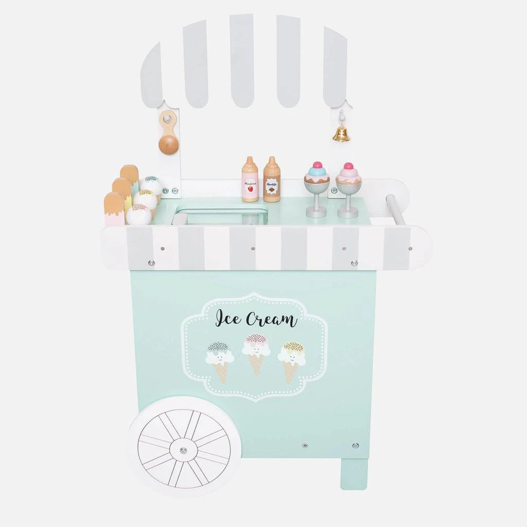 Jabadabado Jabadabado Wooden Ice Cream Shop with Accessories 1