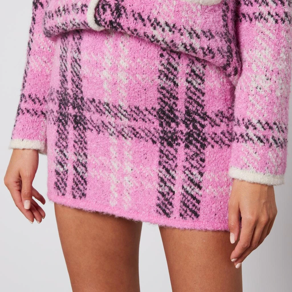Kitri Susan Boucle Knit Mini Skirt 1