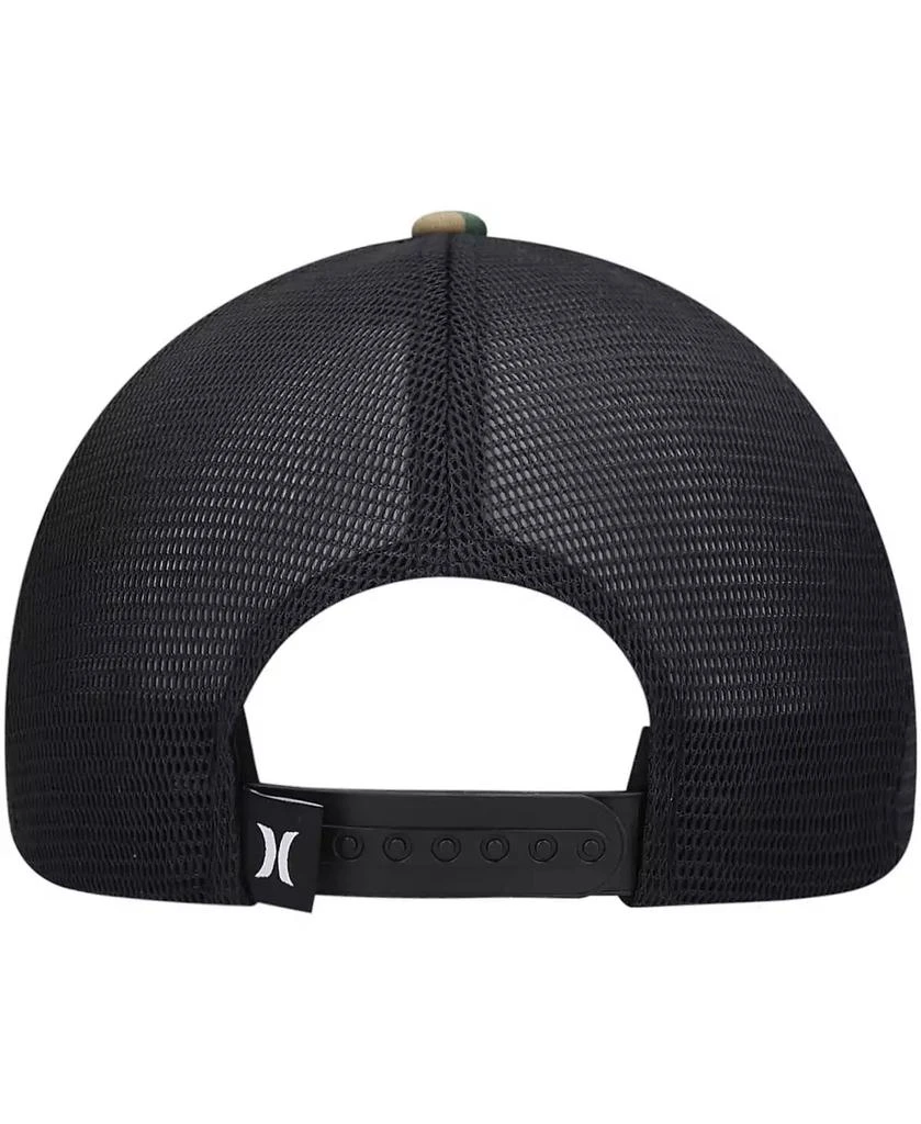 Hurley Men's Camo, Black 2.0 Trucker Snapback Hat 4