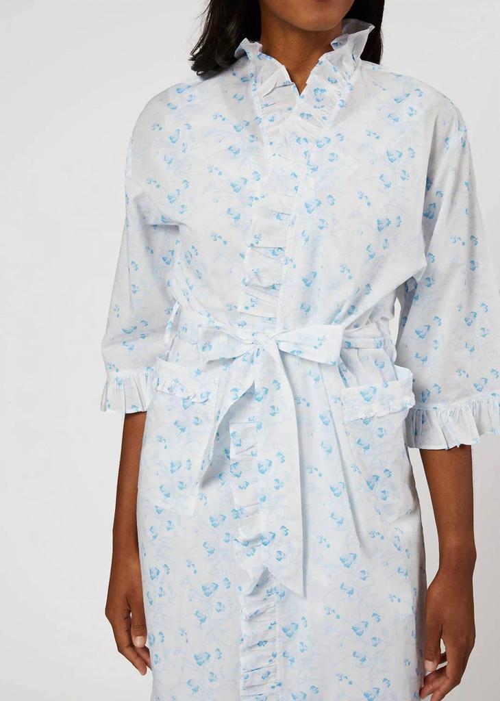LENORA Lenora - Lily Cotton Ruffle Robe