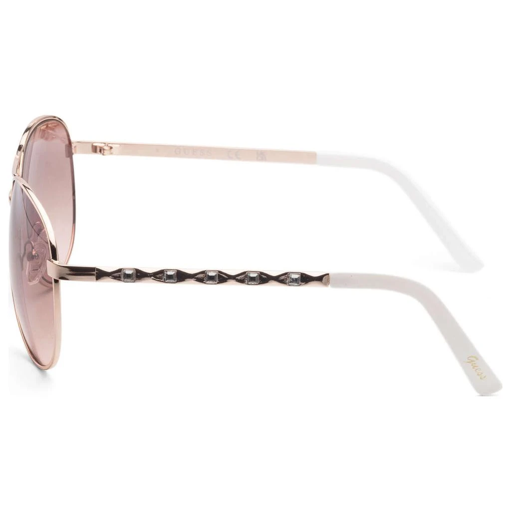 GUESS Guess Factory Women's Rose Gold Aviator Sunglasses 2